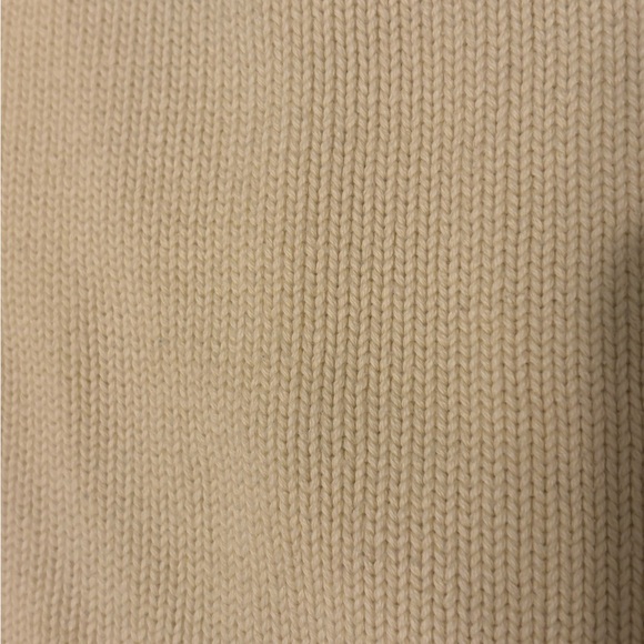 Butter Yellow LL Bean Cotton Sweater - Picture 2 of 5